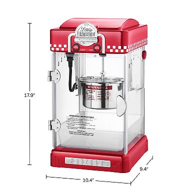 2.5oz Countertop Movie Theater Popcorn Machine by Great Northern Popcorn
