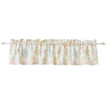 Chloe Light Filtering Semi Sheer 3" Rod Pocket Window Valance
