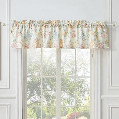 Chloe Light Filtering Semi Sheer 3" Rod Pocket Window Valance