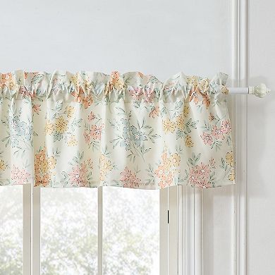 Chloe Light Filtering Semi Sheer 3" Rod Pocket Window Valance