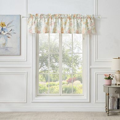 Chloe Light Filtering Semi Sheer 3" Rod Pocket Window Valance