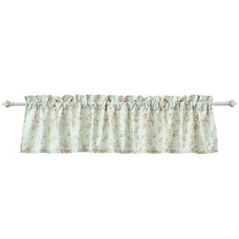 Olivia Light Filtering Semi Sheer 3" Rod Pocket Window Valance