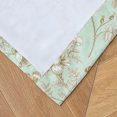 Olivia Light Filtering Semi Sheer 3" Rod Pocket Window Valance