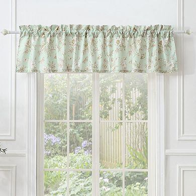 Olivia Light Filtering Semi Sheer 3" Rod Pocket Window Valance