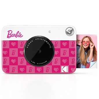 Barbie x Kodak Printomatic 2x3” Instant Print Camera, 5MP Portable Instant Camera - Iconic Style