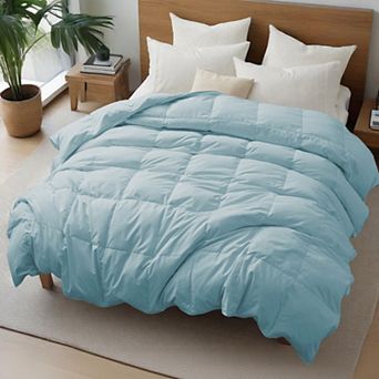 Unikome Luxury Hotel Collection Goose Feather Down Comforter Ultra-Soft Noiseless Comforter