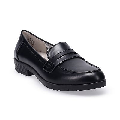 croft & barrow Black Leather Tassel Slip-On Loafers CROFT & BARROW Tassel Loafers Leather SHOES Brown Mens 8 D  main image 3