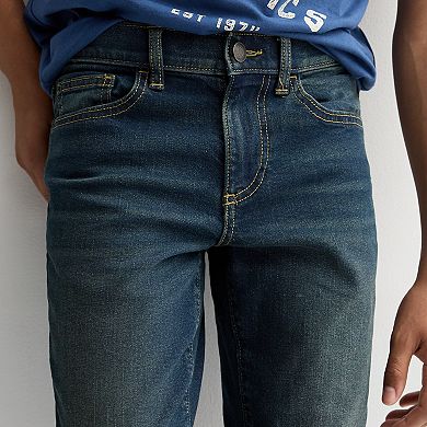 Boys 7-20 Sonoma Goods For Life® Slim Bootcut Fit Denim Jeans