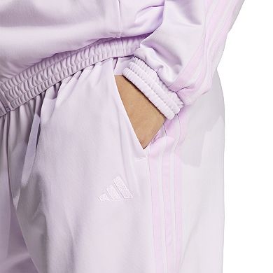Plus Size adidas 3-Stripe Tricot Sportswear Track Pants
