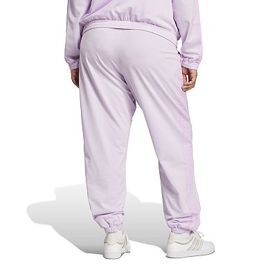 Plus Size adidas 3-Stripe Tricot Sportswear Track Pants