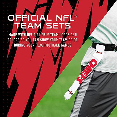 Franklin Sports Kansas City Chiefs NFL Flag Football Set