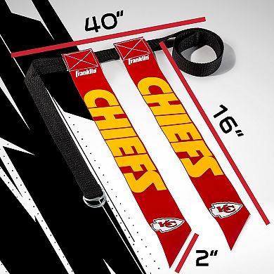 Franklin Sports Kansas City Chiefs NFL Flag Football Set