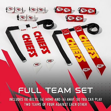 Franklin Sports Kansas City Chiefs NFL Flag Football Set