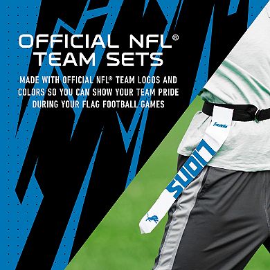 Franklin Sports Detroit Lions NFL Flag Football Set