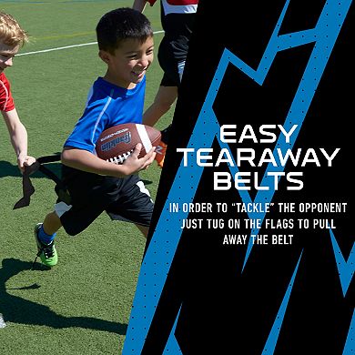 Franklin Sports Detroit Lions NFL Flag Football Set
