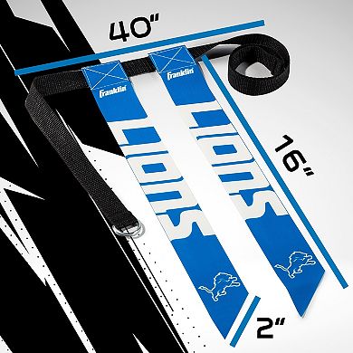Franklin Sports Detroit Lions NFL Flag Football Set