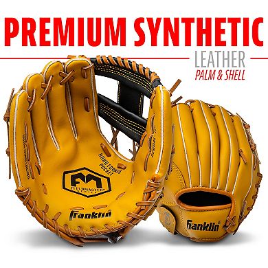 Franklin Sports Fieldmaster Series 11-inch Left-Handed Baseball Glove