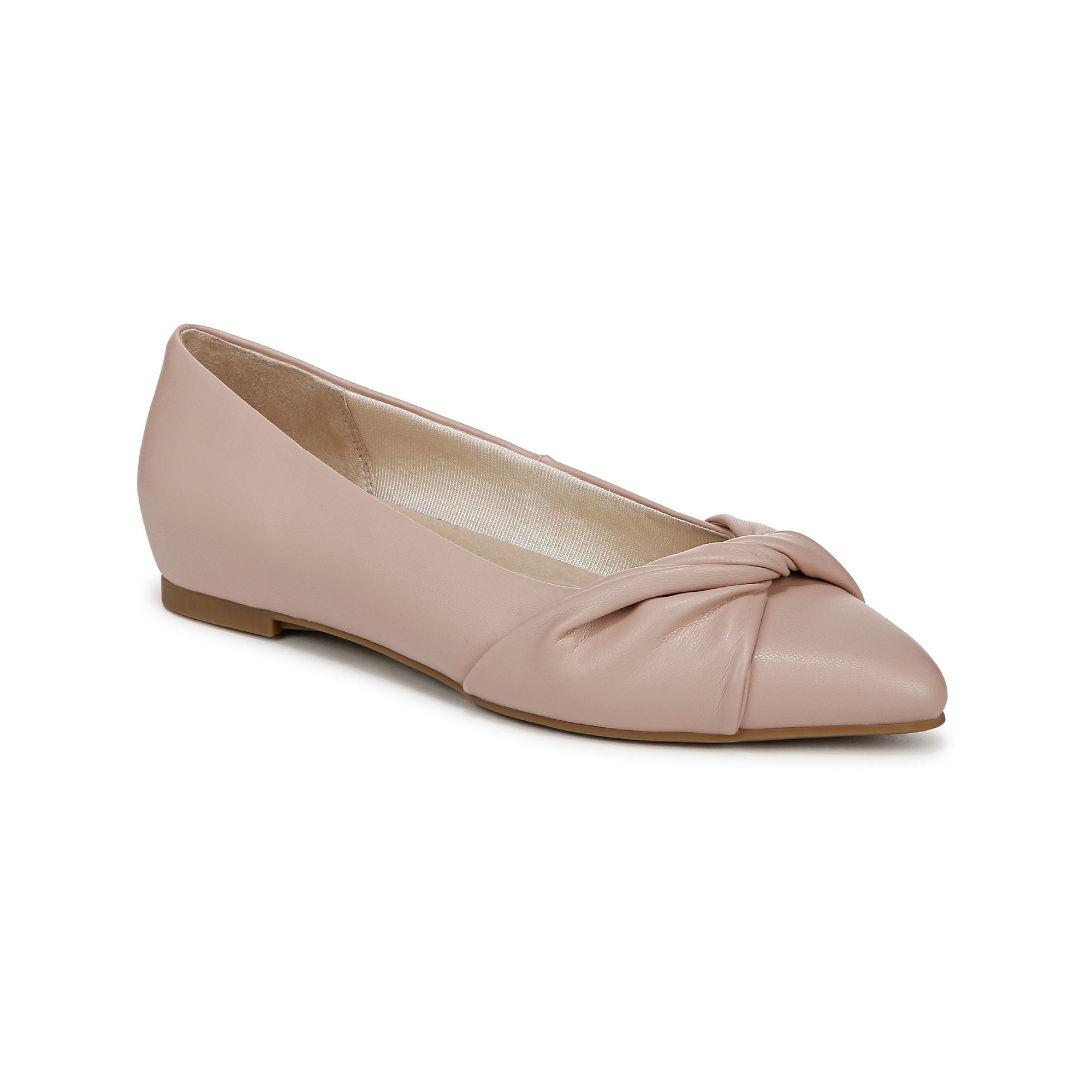 LifeStride Palm Womens Ballet Flats, Size: 6 Wide, True Blush