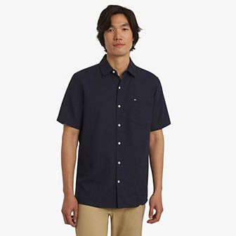 Men's Quiksilver Short Sleeve Woven Button Down