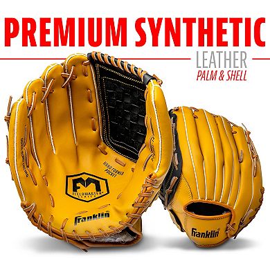 Franklin Sports Fieldmaster Series 14-inch Left-Handed Baseball Glove