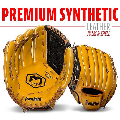 Franklin Sports Fieldmaster Series 12.5-inch Left-Handed Baseball Glove