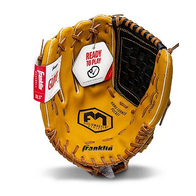 Franklin Sports Fieldmaster Series 12.5-inch Left-Handed Baseball Glove