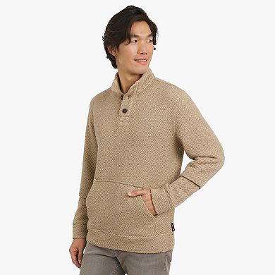 Men's Quiksilver Mock Knit Pullover