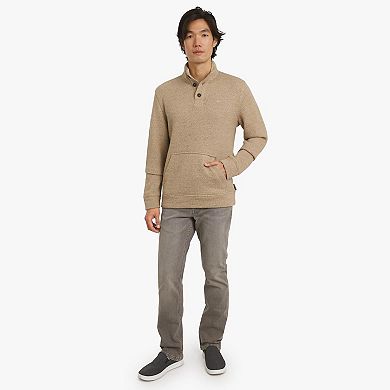 Men's Quiksilver Mock Knit Pullover