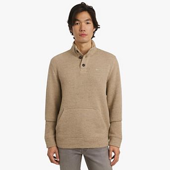 Men's Quiksilver Mock Knit Pullover