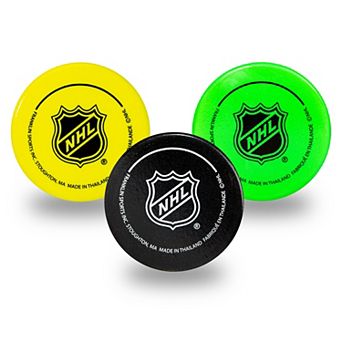 Franklin Sports NHL Foam Mini Hockey Pucks - 3 Pack