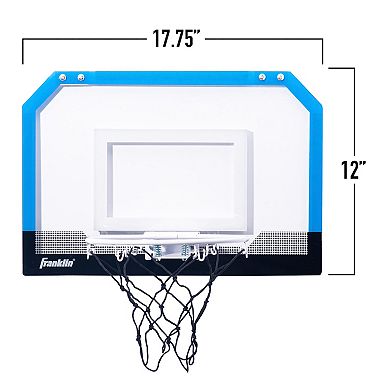 Franklin Sports Over the Door Mini Basketball Hoop Set