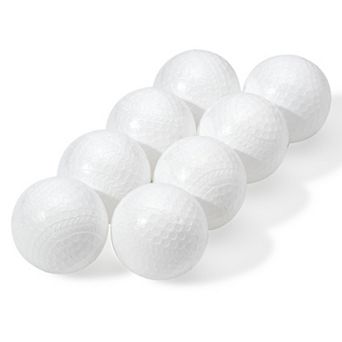 Franklin Sports Aero-Strike Replacement Plastic Baseballs 8-Pack