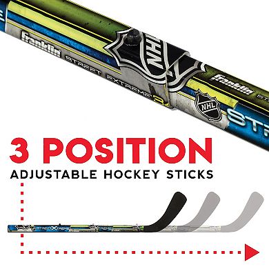 Franklin Sports NHL Hockey 2-in-1 Goal Set