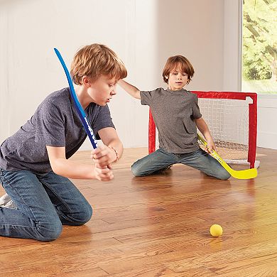 Franklin Sports NHL Hockey 2-in-1 Goal Set