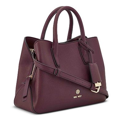 Nine West Lakelyn Triple Compartment Satchel Bag