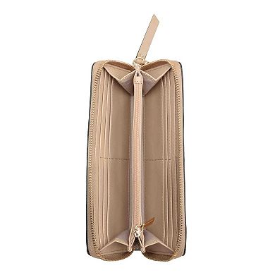 Nine West Zip Around Wallet With Wristlet