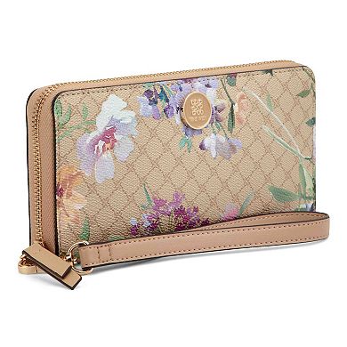 Nine West Zip Around Wallet With Wristlet