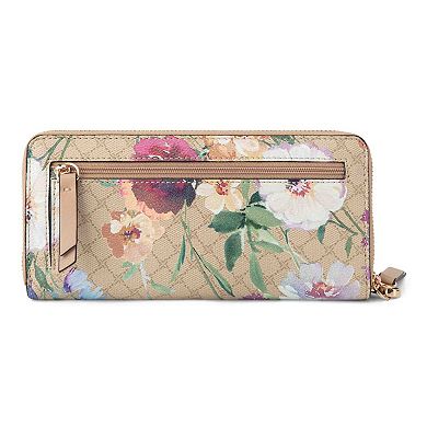 Nine West Zip Around Wallet With Wristlet