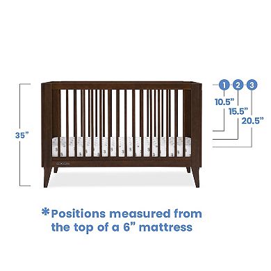 Delta Children Ollie 4-in-1 Convertible Crib
