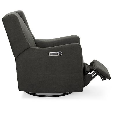 Delta Children Mercer USB-Charging Electronic Power Swivel and Glider Recliner