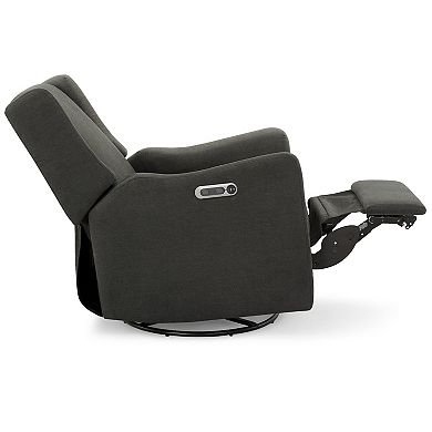 Delta Children Mercer USB-Charging Electronic Power Swivel and Glider Recliner