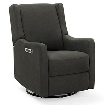 Delta Children Mercer USB-Charging Electronic Power Swivel and Glider Recliner