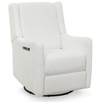 Delta Children Mercer USB-Charging Electronic Power Swivel and Glider Recliner