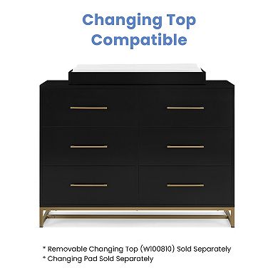 Delta Children Jade 6-Drawer Dresser