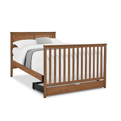 Delta Children Logan 6-in-1 Convertible Crib with Under Drawer