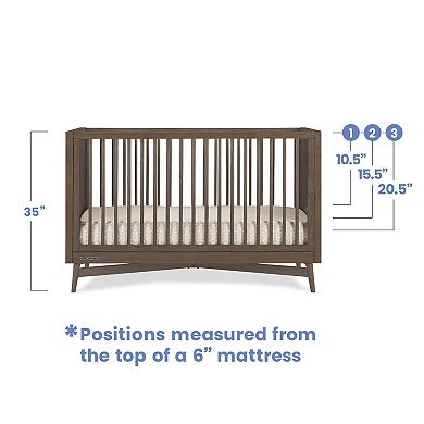 Delta Children Dylan 4-in-1 Convertible Crib