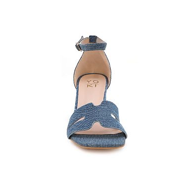 Yoki Tavin Women's H-Band Open Toe Sandals