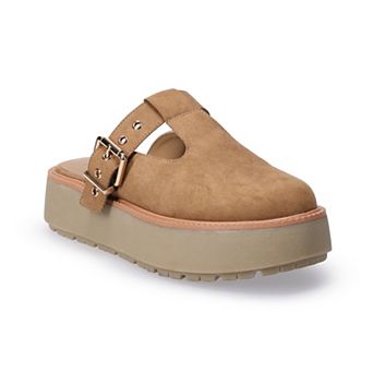 SO® Olav Platform Women's Slip-On Clogs