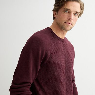 Men's FLX Textured Crew Sweater
