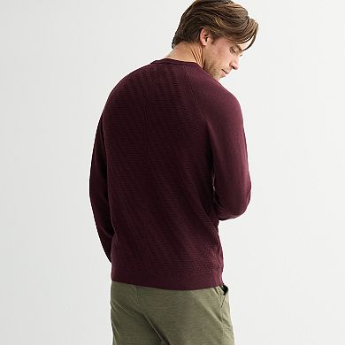 Men's FLX Textured Crew Sweater